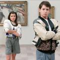 Characters from the movie Ferris Bueller's Day off looking at art at the Chicago Art Institute